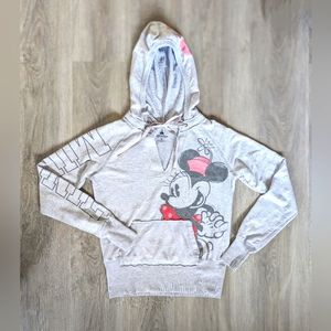 Minnie Mouse Heather Gray Hoodie